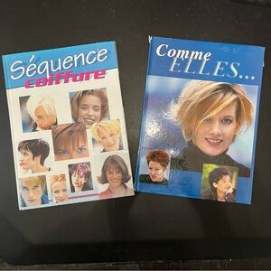 Set of Two Hairstyle Books